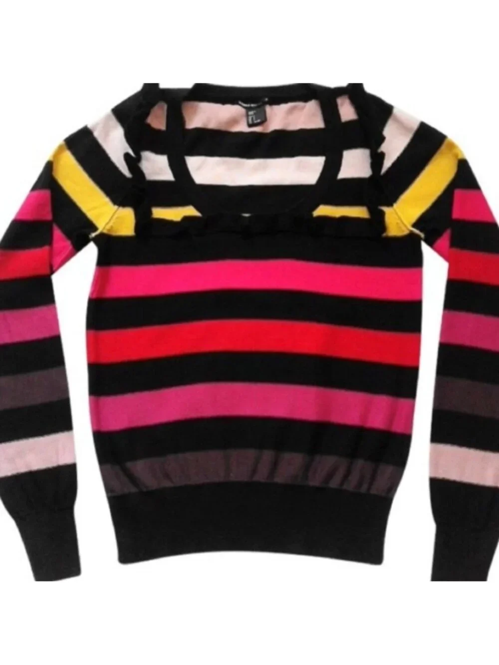 Sonia Rykiel For H&M multicolored knit sweater